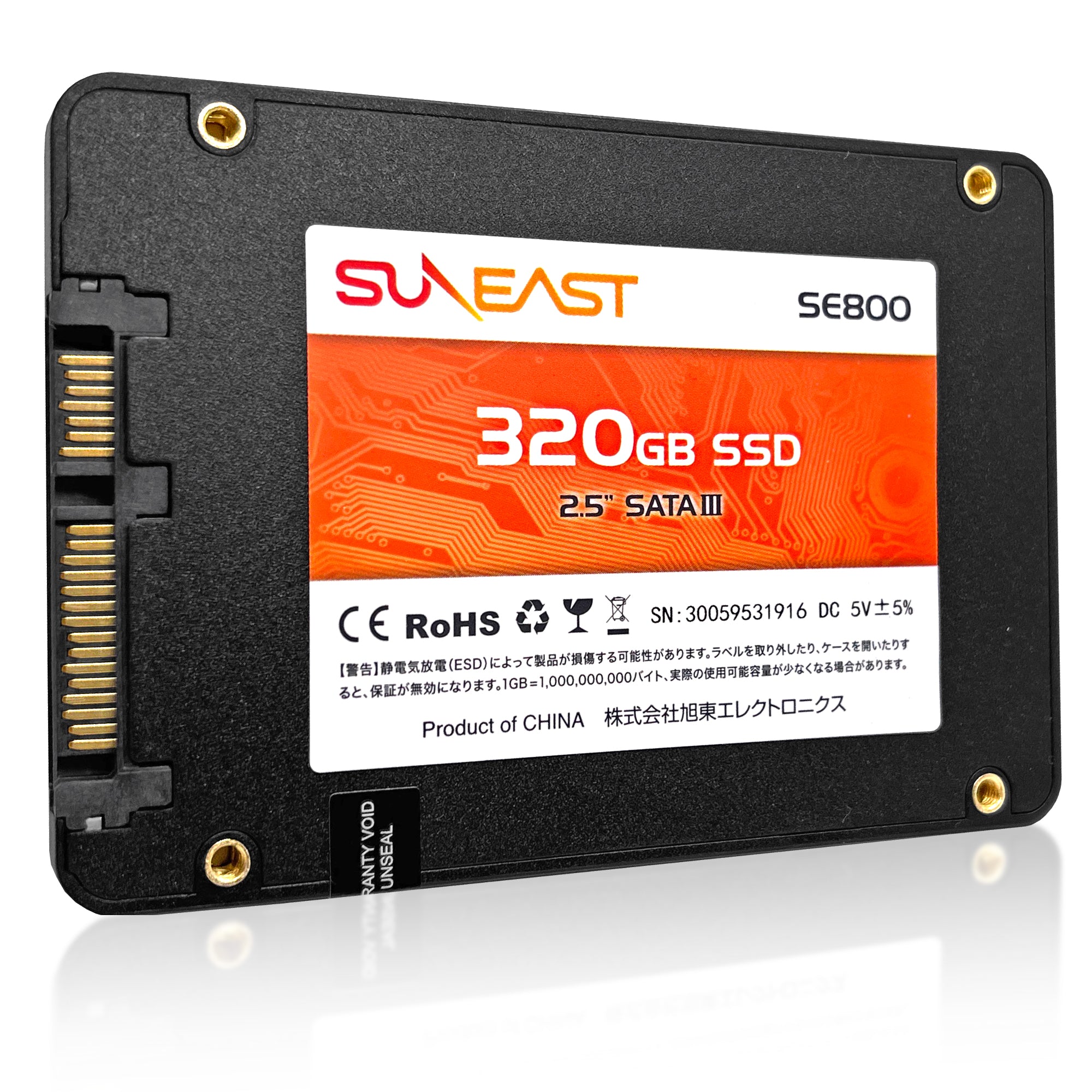 2.5inch SATAIII SSD【SE800】320GB - SUNEAST online store