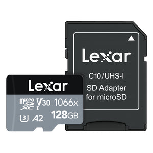 Lexar Professional 1066x microSDXC 128GB UHS-I カード LMS1066128G-BNANG