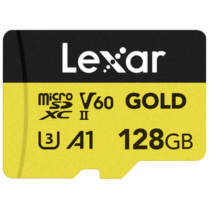 Lexar Professional Gold MicroSDXCカード 128GB LMSGOLD128G-BNNNG