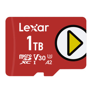 Lexar PLAY microSDXC 1TB UHS-Iカード LMSPLAY001T-BNNNG