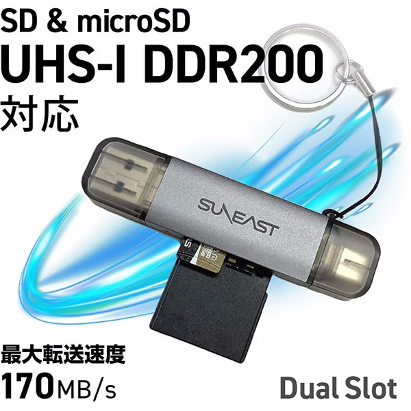 SUNEAST ULTIMATE SDµSD UHS-I デュアルスロットカードリーダー - SUNEAST online store