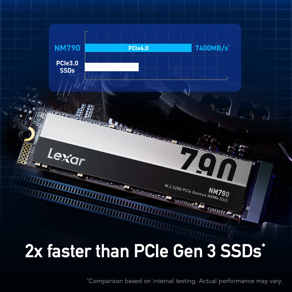 Lexar SSD PCIe Gen4x4 M.2 NVMe 2280 2TB PS5動作確認済み ...