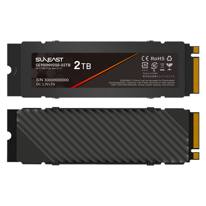 M.2 2280 NVMe SSD Gen 4×4【SE900/50シリーズ】2TB - SUNEAST online store