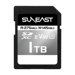 SUNEAST SDXCカード 【V60】1TB  UHS-II 最大275MB/s U3 4K UHD ULTIMATE PRO