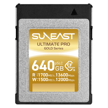 ULTIMATE PRO CFexpress Type B Card【GOLD Series】640GB