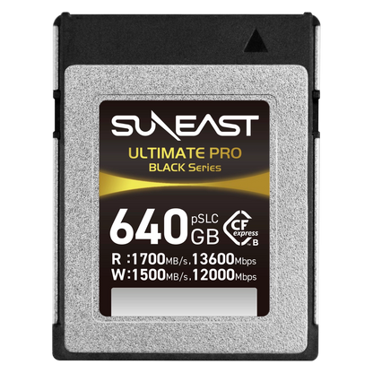 ULTIMATE PRO CFexpress Type B Card【BLACK Series】640GB