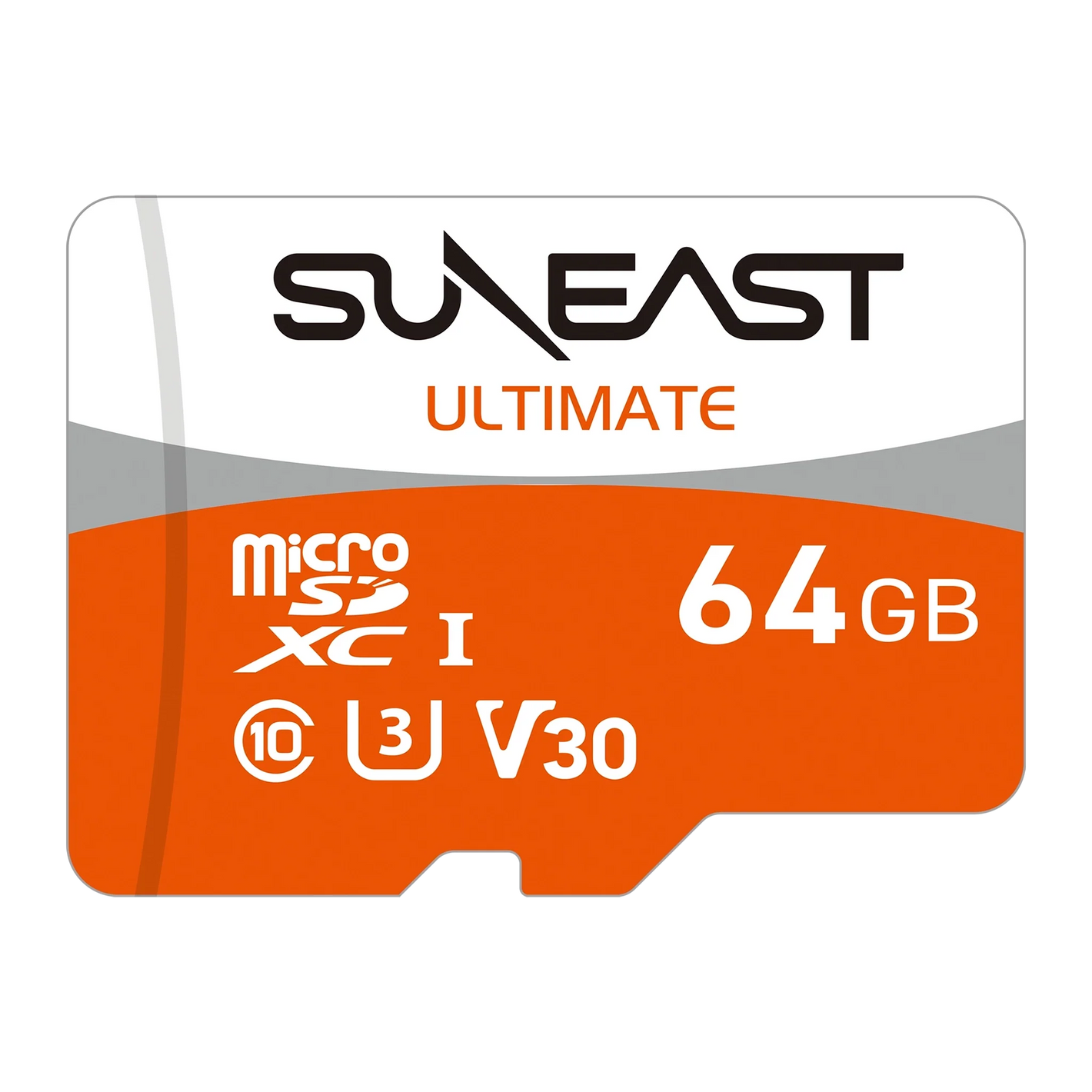 【箱潰れ】【在庫限り】ULTIMATE microSDXC UHS-I Card【ORANGE】 64GB