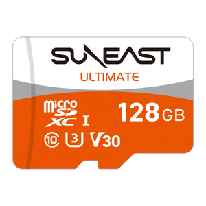【ワケあり品】【在庫限り】ULTIMATE microSDXC UHS-I Card【ORANGE】 128GB