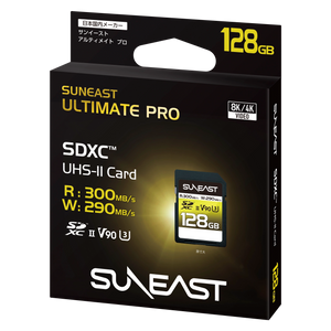 ULTIMATE PRO SDXC UHS-II Card【V90】128GB