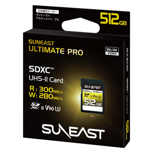ULTIMATE PRO SDXC UHS-II Card【V90】512GB
